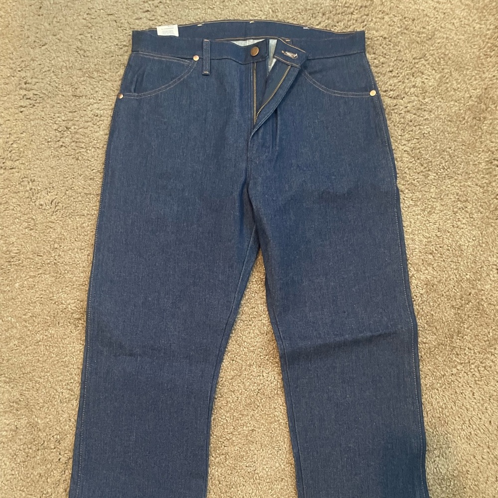 Wrangler cowboy cut original fit jeans 34/32 new